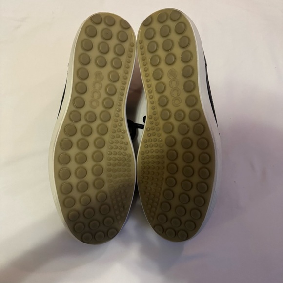 ECCO Soft 7 Men’s Black Leather Sneakers – Size 44 - Picture 5 of 8
